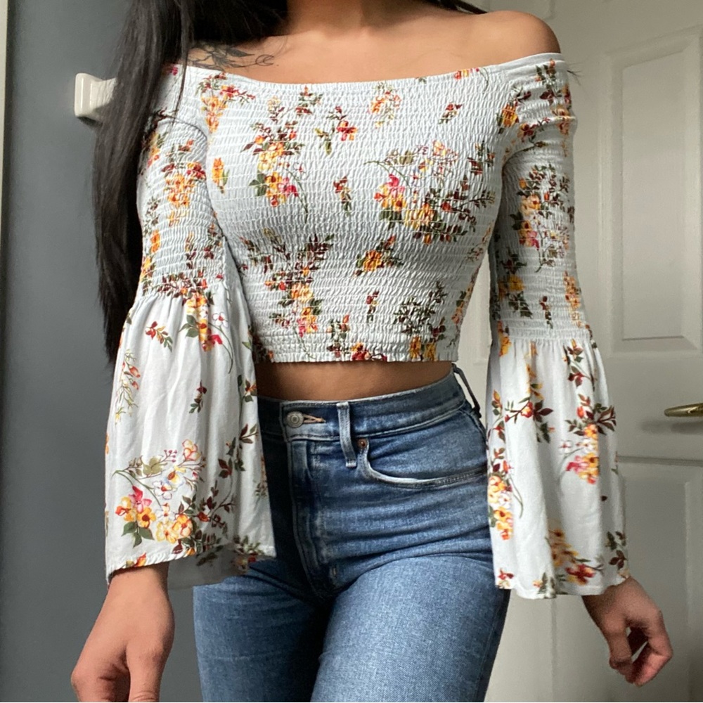 Windsor Floral Crop Top